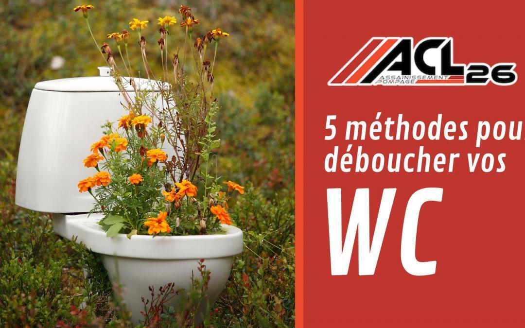5 méthodes pour déboucher vos WC