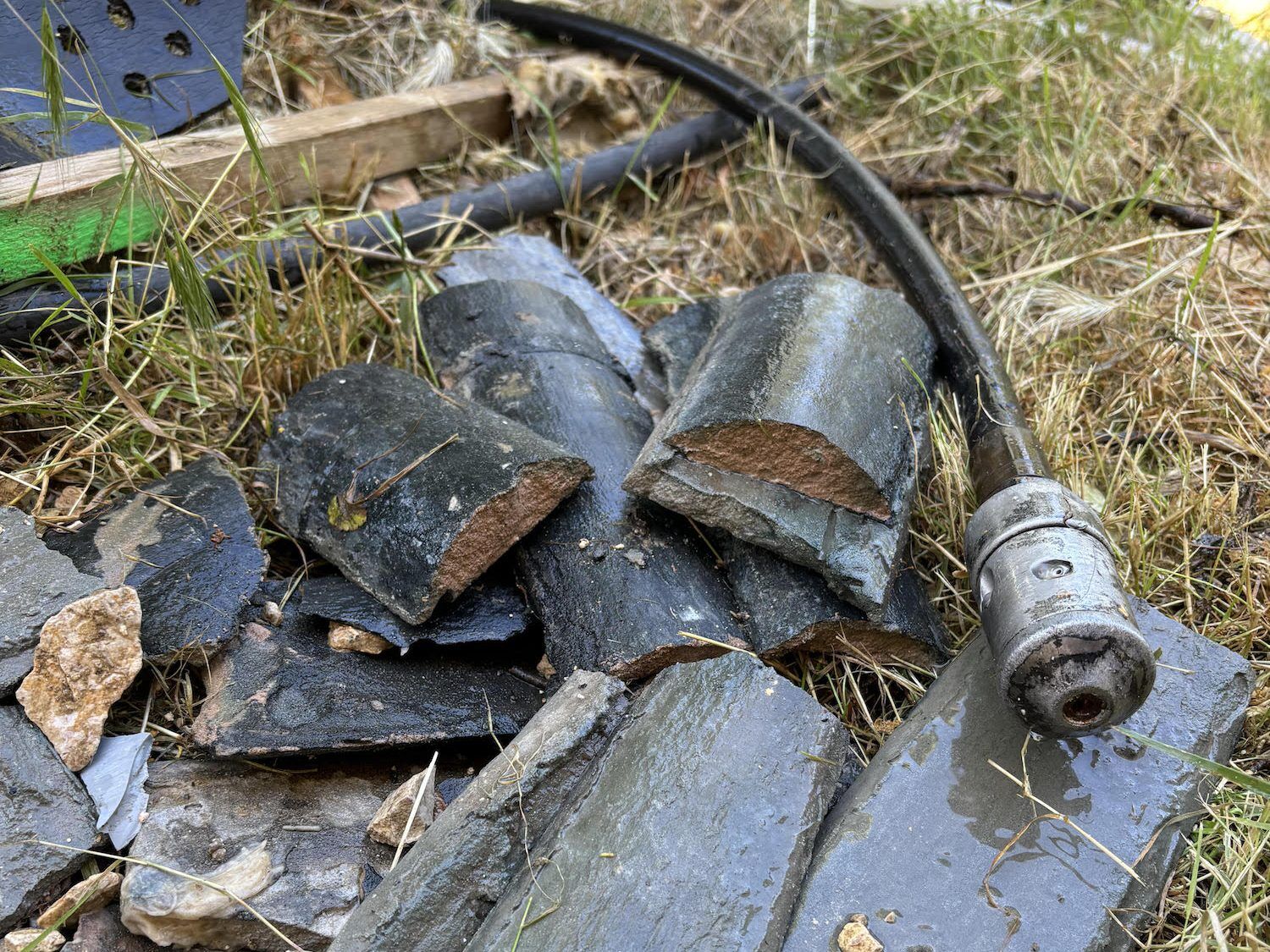 Tête de curage d'évacuation de toilettes - Proche Montélimar